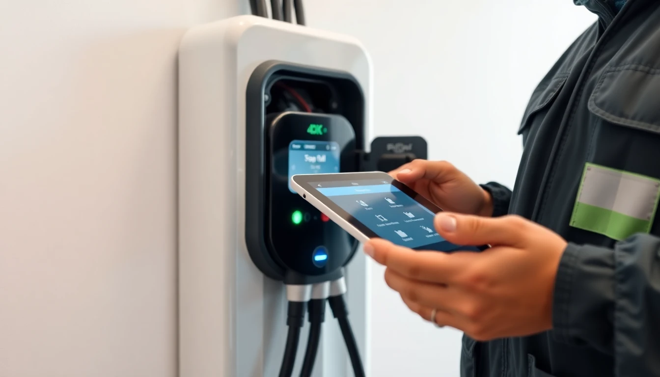 Smart EV Charger Installation